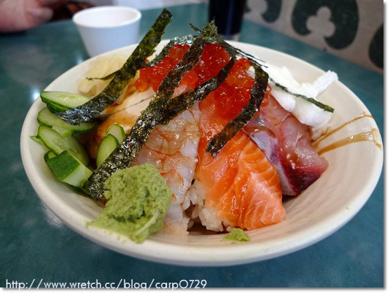 【西門町】美觀園~豪華豐盛生魚片蓋飯 @魚樂分享誌