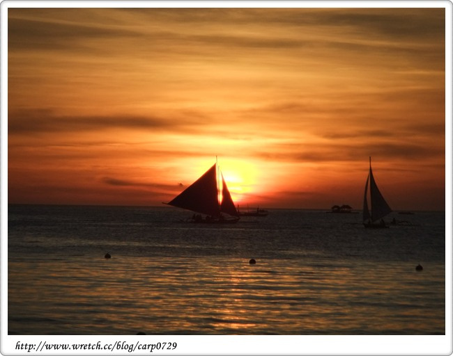 2011長灘島Day2~絕美夕陽and歡唱卡拉OK自助餐 @魚樂分享誌