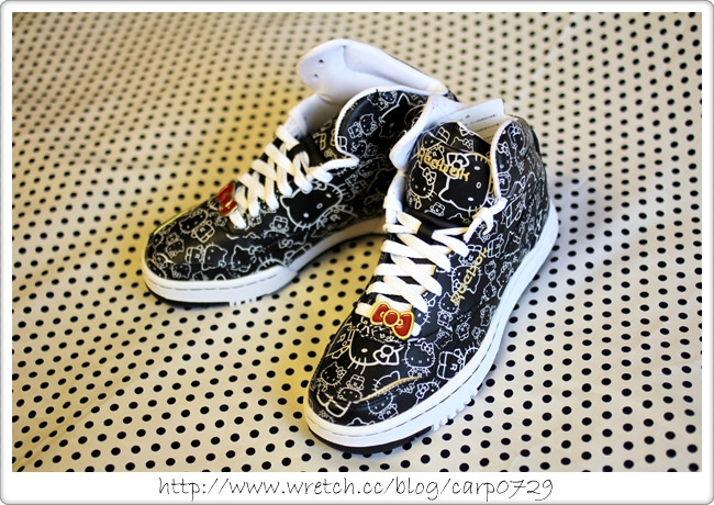 【穿搭】2012Reebok x Kitty聯名限量女鞋 @魚樂分享誌