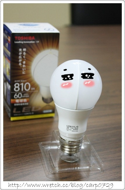 【邀稿】TOSHIBA東芝照明LED賓士省電燈泡 @魚樂分享誌