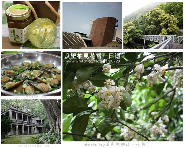 【新北八里】＊柚見花香＊西龍巖．渡船頭老街．林梢步道＊花香一日遊 @魚樂分享誌