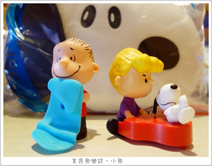 【活動】麥當勞快樂兒童餐/史努比玩具系列3/史努比抱枕 @魚樂分享誌