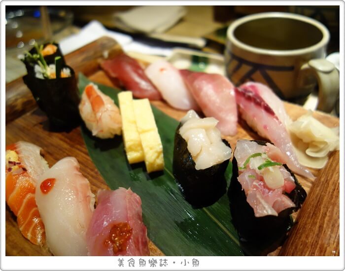 【台北中山】上引水產立吞/握壽司定食/濱江市場 @魚樂分享誌