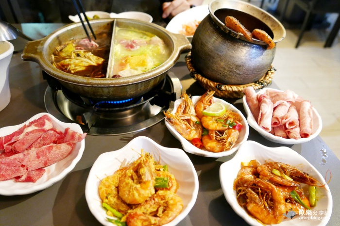 【台中美食】瘋蝦吃到飽- 20幾種蝦料理和鴛鴦麻辣火鍋buffet @魚樂分享誌