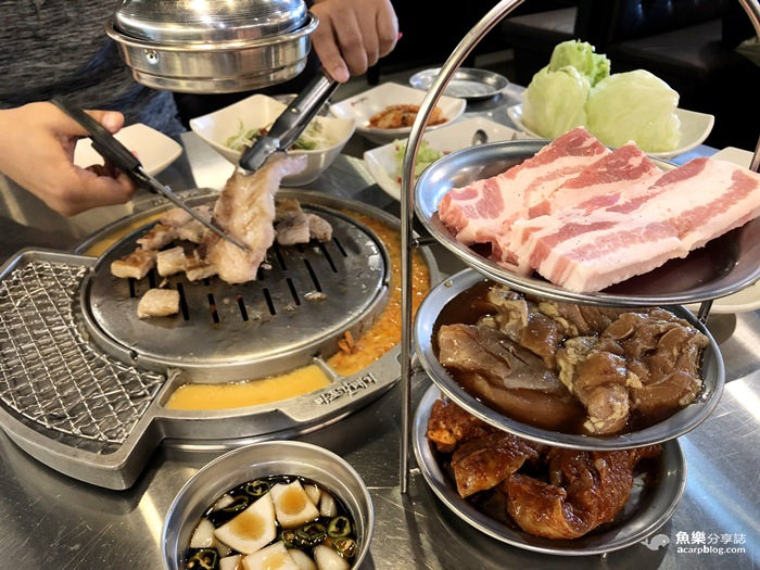 【台北萬華】新麻蒲海鷗마포갈매기 台灣2號店│韓式燒烤吃到飽│西門町美食 @魚樂分享誌
