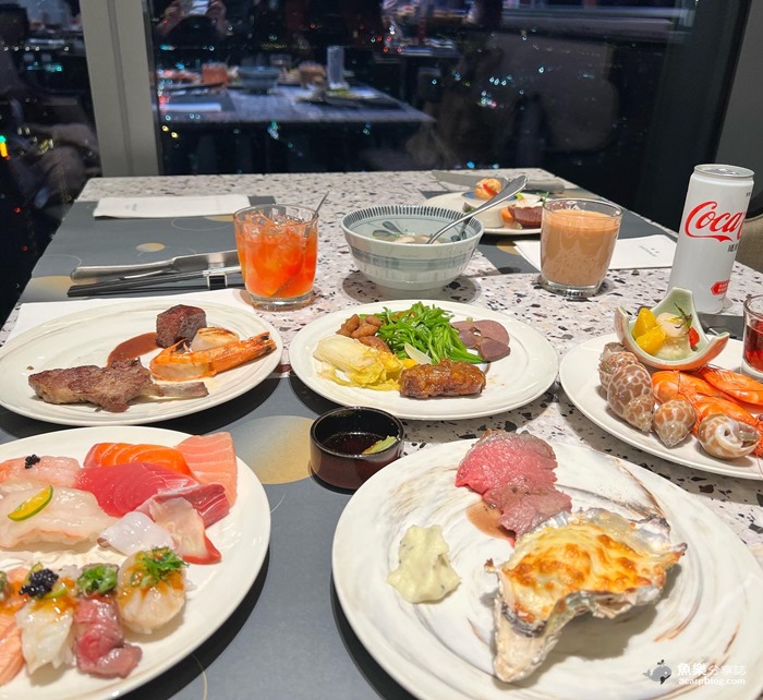 【新北新莊】饗饗新莊店｜人氣吃到飽餐廳｜宏匯思源iTower39樓 @魚樂分享誌