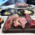 即時熱門文章：【台北大安】洋石岩燒牛排｜400度火山岩｜自助吧無限供應